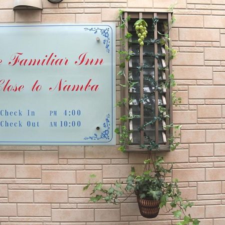 The Familiar Inn ー 旅館ホテル業 Osaka Dış mekan fotoğraf