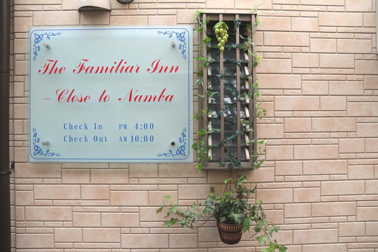 The Familiar Inn ー 旅館ホテル業 Osaka Dış mekan fotoğraf